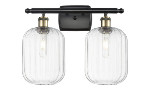 Innovations - 516-2W-BAB-G460-7CL - Two Light Bath Vanity - Ballston - Black Antique Brass