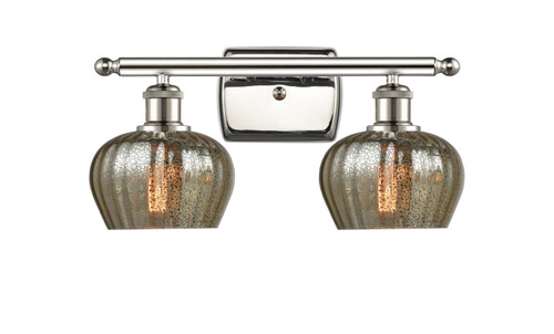 Innovations - 516-2W-PN-G96 - Two Light Bath Vanity - Ballston - Polished Nickel