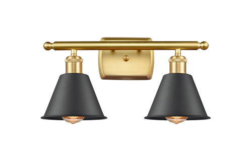 Innovations - 516-2W-SG-M8-LED - LED Bath Vanity - Ballston - Satin Gold