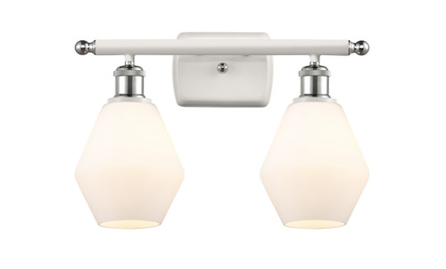 Innovations - 516-2W-WPC-G651-6-LED - LED Bath Vanity - Ballston - White Polished Chrome