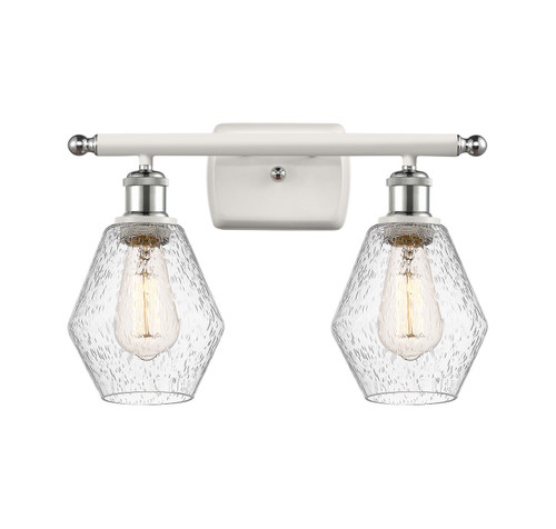 Innovations - 516-2W-WPC-G654-6-LED - LED Bath Vanity - Ballston - White Polished Chrome