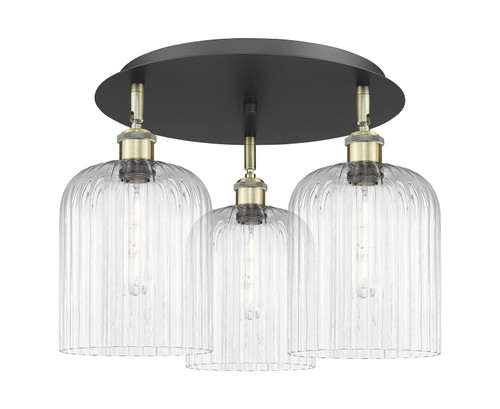 Innovations - 516-3C-BAB-G559-8CL - Three Light Semi-Flush Mount - Ballston - Black Antique Brass