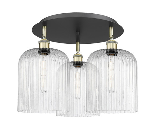 Innovations - 516-3C-BAB-G559-8SDY - Three Light Semi-Flush Mount - Ballston - Black Antique Brass