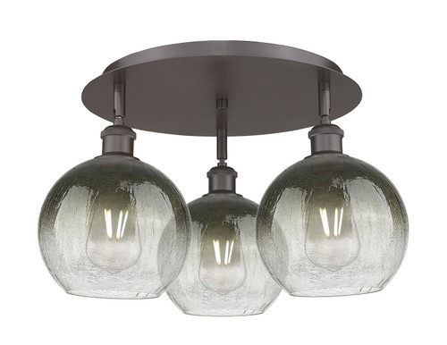 Innovations - 516-3C-OB-G483-8SL - Three Light Semi-Flush Mount - Ballston - Oil Rubbed Bronze