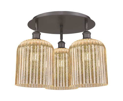 Innovations - 516-3C-OB-G559-8ME - Three Light Semi-Flush Mount - Ballston - Oil Rubbed Bronze