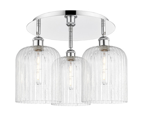 Innovations - 516-3C-PC-G559-8SDY - Three Light Semi-Flush Mount - Ballston - Polished Chrome