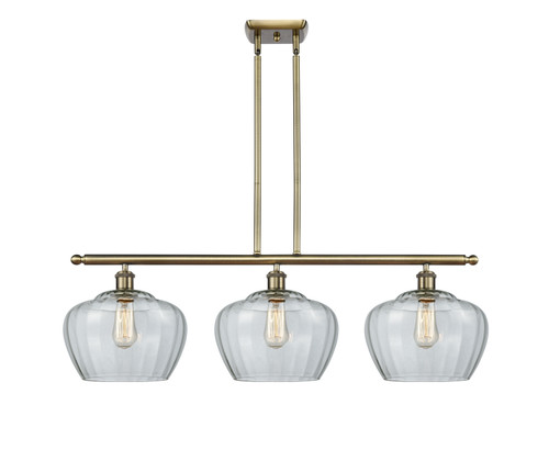 manufacturer_finish:Antique Brass|manufacturer_glass:Large Clear Fenton|light_output:220.00lm|color_temperature:2200K|cri:99