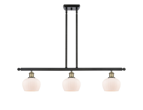 Innovations - 516-3I-BAB-G91 - Three Light Island Pendant - Ballston - Black Antique Brass