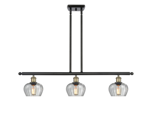 Innovations - 516-3I-BAB-G92 - Three Light Island Pendant - Ballston - Black Antique Brass