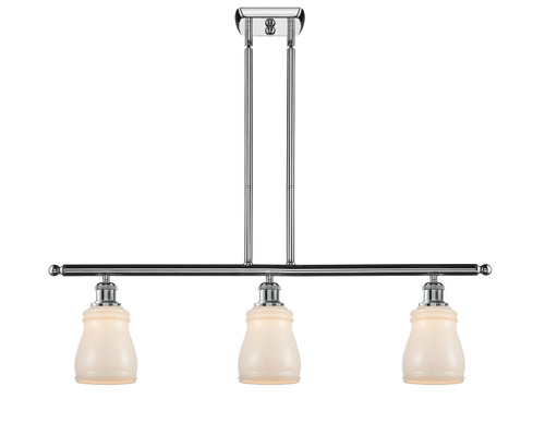 Innovations - 516-3I-PC-G391 - Three Light Island Pendant - Ballston - Polished Chrome