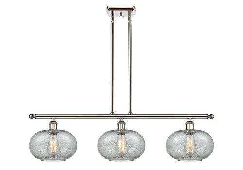 Innovations - 516-3I-PN-G247 - Three Light Island Pendant - Ballston - Polished Nickel