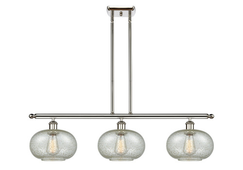 Innovations - 516-3I-PN-G249 - Three Light Island Pendant - Ballston - Polished Nickel
