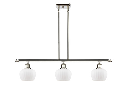 Innovations - 516-3I-PN-G91 - Three Light Island Pendant - Ballston - Polished Nickel