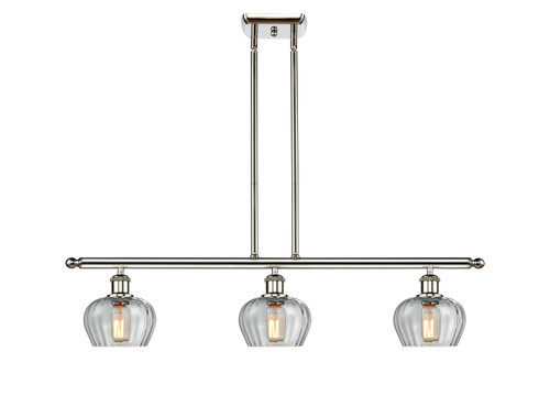 Innovations - 516-3I-PN-G92 - Three Light Island Pendant - Ballston - Polished Nickel