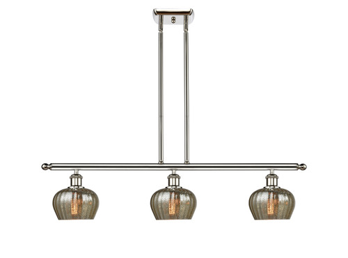 Innovations - 516-3I-PN-G96 - Three Light Island Pendant - Ballston - Polished Nickel