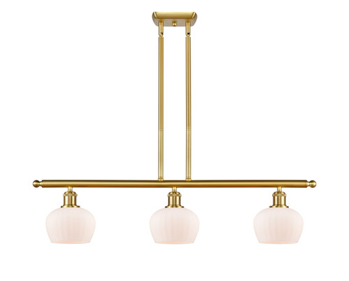 Innovations - 516-3I-SG-G91-LED - LED Island Pendant - Ballston - Satin Gold