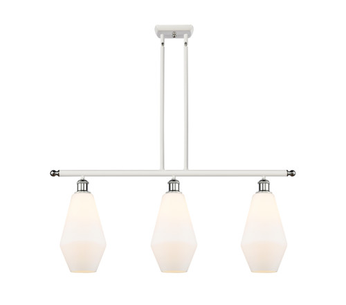 Innovations - 516-3I-WPC-G651-7 - Three Light Island Pendant - Ballston - White Polished Chrome