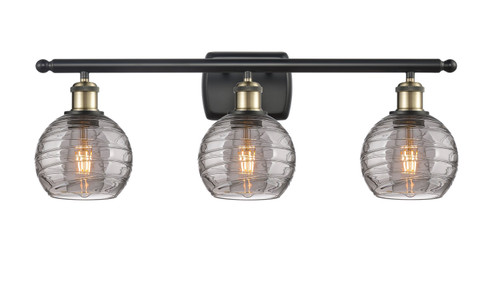 manufacturer_finish:Black Antique Brass|manufacturer_glass:Light Smoke Athens Deco Swirl|light_output:220.00lm|color_temperature:2200K|cri:99