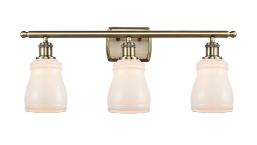 Innovations - 516-3W-AB-G391 - Three Light Bath Vanity - Ballston - Antique Brass