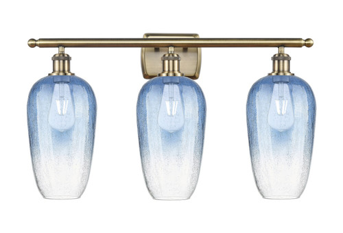 Innovations - 516-3W-AB-G484-7SB - Three Light Bath Vanity - Ballston - Antique Brass