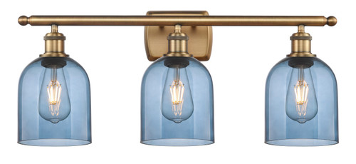 manufacturer_finish:Brushed Brass|manufacturer_glass:Blue Bella|light_output:220.00lm|color_temperature:2200K|cri:99