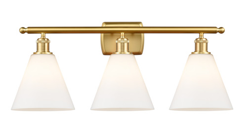 manufacturer_finish:Satin Gold|manufacturer_glass:Matte White|light_output:600.00lm|color_temperature:2700K|cri:82