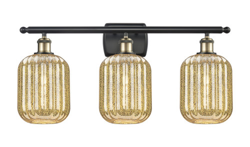 Innovations - 516-3W-BAB-G460-7ME - Three Light Bath Vanity - Ballston - Black Antique Brass