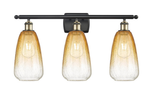 Innovations - 516-3W-BAB-G480-6AM - Three Light Bath Vanity - Ballston - Black Antique Brass