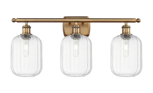 Innovations - 516-3W-BB-G460-7CL - Three Light Bath Vanity - Ballston - Brushed Brass
