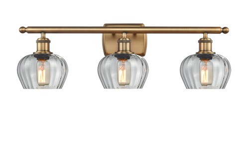 Innovations - 516-3W-BB-G92 - Three Light Bath Vanity - Ballston - Brushed Brass