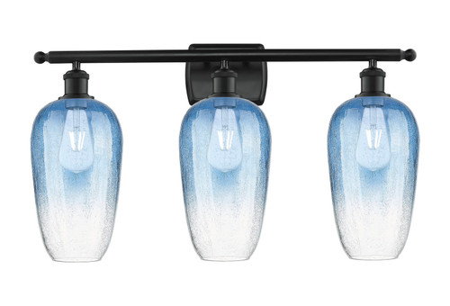 Innovations - 516-3W-BK-G484-7SB - Three Light Bath Vanity - Ballston - Matte Black