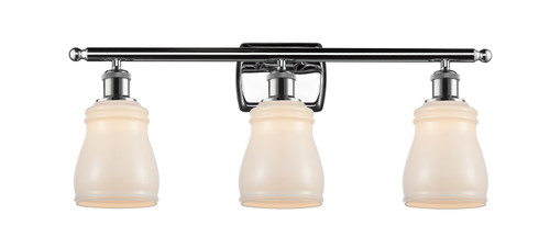 Innovations - 516-3W-PC-G391 - Three Light Bath Vanity - Ballston - Polished Chrome