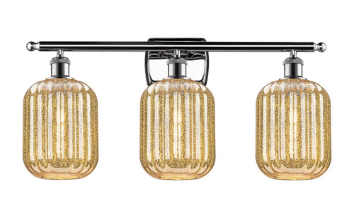 Innovations - 516-3W-PC-G460-7ME - Three Light Bath Vanity - Ballston - Polished Chrome