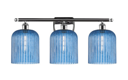 Innovations - 516-3W-PC-G559-8BL - Three Light Bath Vanity - Ballston - Polished Chrome