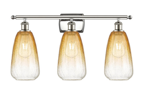 Innovations - 516-3W-PN-G480-6AM - Three Light Bath Vanity - Ballston - Polished Nickel