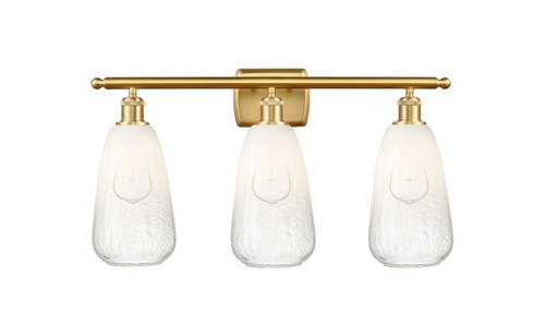 Innovations - 516-3W-SG-G480-6OP - Three Light Bath Vanity - Ballston - Satin Gold