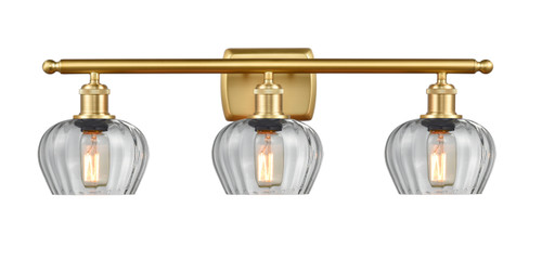 Innovations - 516-3W-SG-G92 - Three Light Bath Vanity - Ballston - Satin Gold