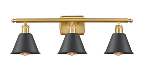 Innovations - 516-3W-SG-M8-LED - LED Bath Vanity - Ballston - Satin Gold