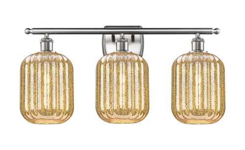 Innovations - 516-3W-SN-G460-7ME - Three Light Bath Vanity - Ballston - Brushed Satin Nickel