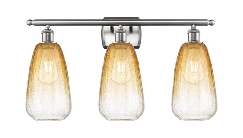 Innovations - 516-3W-SN-G480-6AM - Three Light Bath Vanity - Ballston - Brushed Satin Nickel
