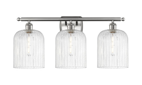 Innovations - 516-3W-SN-G559-8SDY - Three Light Bath Vanity - Ballston - Brushed Satin Nickel