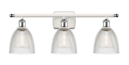 Innovations - 516-3W-WPC-G382-LED - LED Bath Vanity - Ballston - White Polished Chrome