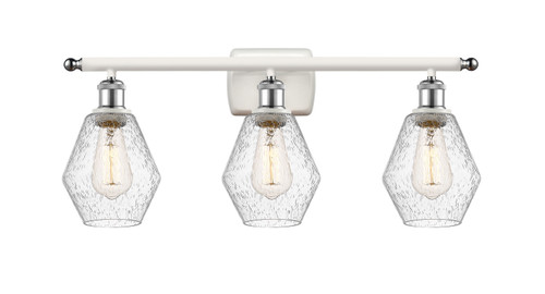 Innovations - 516-3W-WPC-G654-6-LED - LED Bath Vanity - Ballston - White Polished Chrome