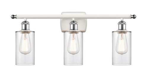 Innovations - 516-3W-WPC-G802-LED - LED Bath Vanity - Ballston - White Polished Chrome