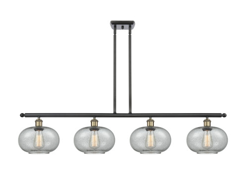 Innovations - 516-4I-BAB-G247 - Four Light Island Pendant - Ballston - Black Antique Brass