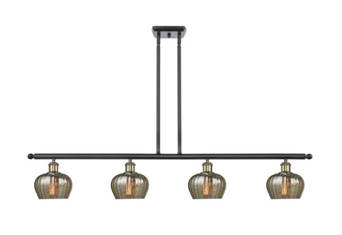 Innovations - 516-4I-BAB-G96 - Four Light Island Pendant - Ballston - Black Antique Brass