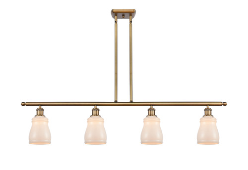 Innovations - 516-4I-BB-G391 - Four Light Island Pendant - Ballston - Brushed Brass