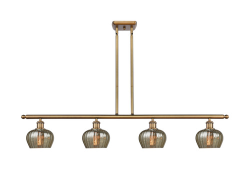 Innovations - 516-4I-BB-G96-LED - LED Island Pendant - Ballston - Brushed Brass