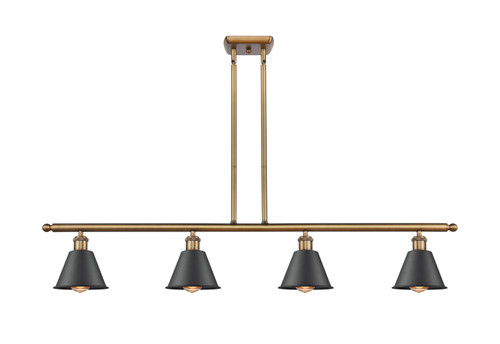Innovations - 516-4I-BB-M8-LED - LED Island Pendant - Ballston - Brushed Brass