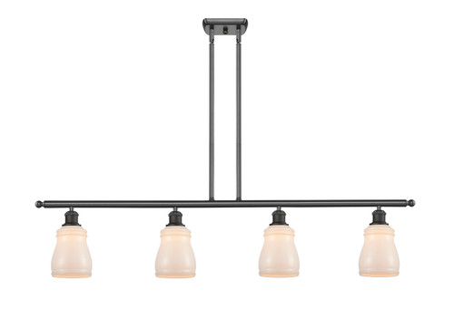 Innovations - 516-4I-OB-G391 - Four Light Island Pendant - Ballston - Oil Rubbed Bronze
